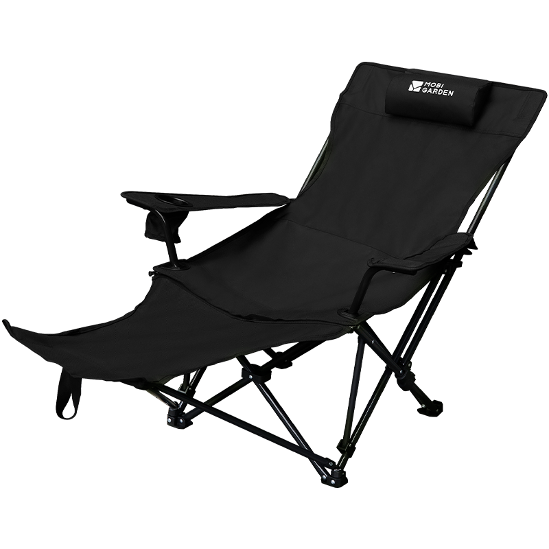 牧高笛（MOBIGARDEN） 牧高笛乐享躺椅 NX23665040 W80.5xD124.5xH88.5CM 曜石黑（单位：把）